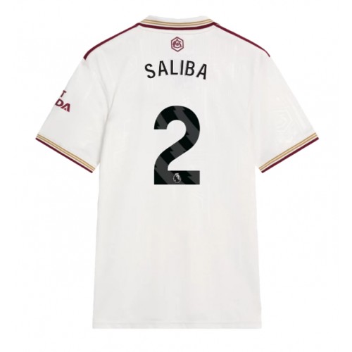 Arsenal William Saliba #2 Replika Tredje Tröja 2025-26 Kortärmad Arsenal William Saliba #2 Replika Tredje Tröja 2025-26 Kortärmad